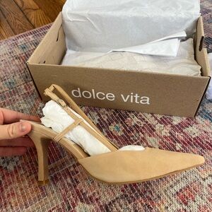 DOLCE VITA KIM heels tan suede